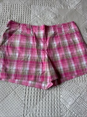 Plaid shorts